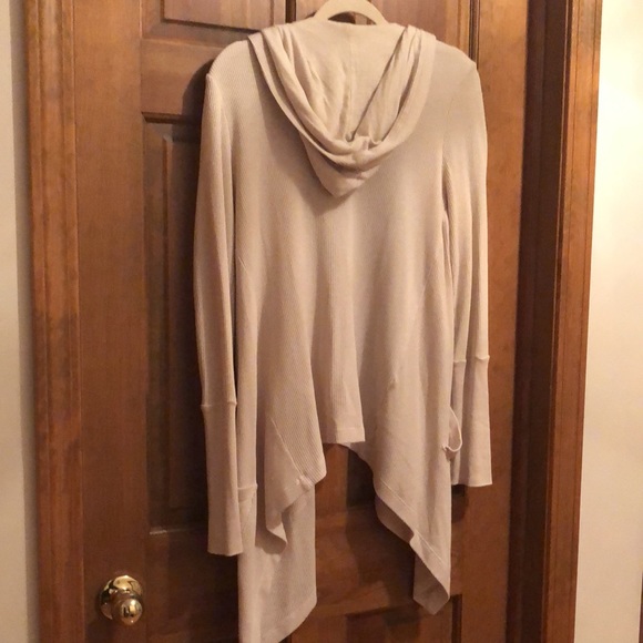 SALE!!! Splendid Waffle-knit Open Cardigan - Picture 5 of 9